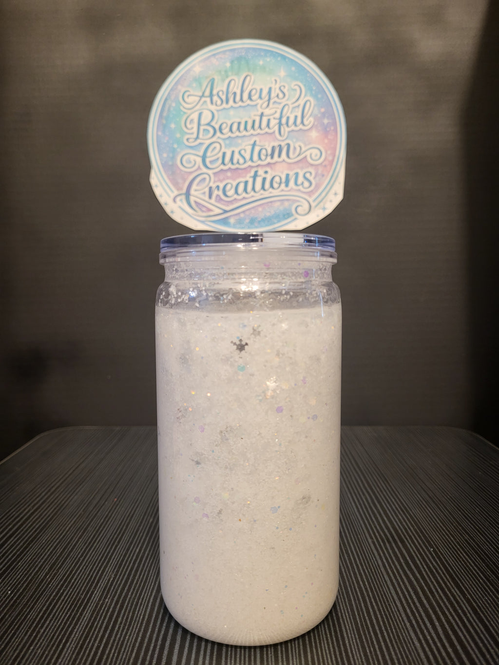 Snowflake 16 oz tumbler
